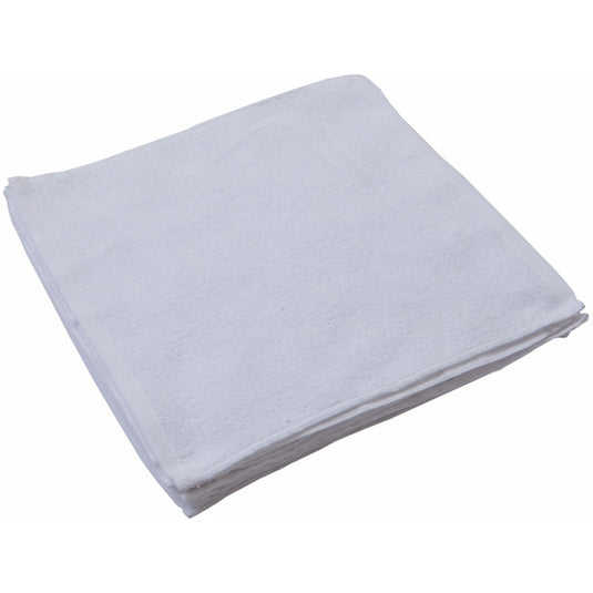 Hand towel 27 x 27cm (10pcs) White