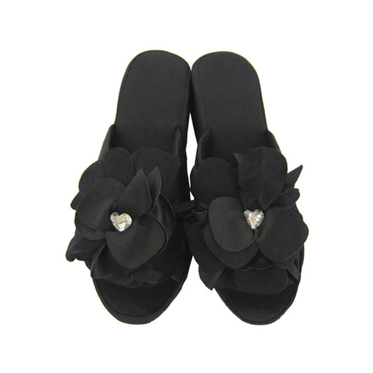 High Heel Slippers Flower (4cm) [TO-76]