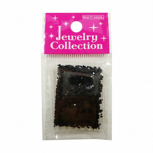 Jewelry Collection (Circle) Black JC-12 (1MM, 2MM Mix 1g)