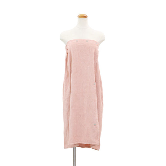 Luxury pile esthetic gown (front opening type) Powder Pink