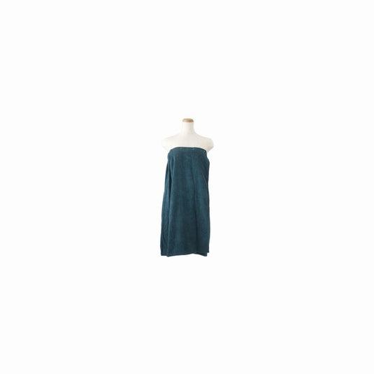 Premium Pile Aesthetic Gown (Front Opening) Dark Green