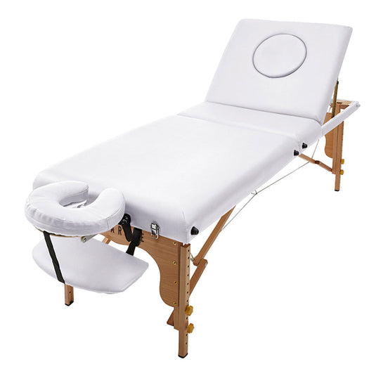 Lightweight Wooden Folding Bed EB-05DX White