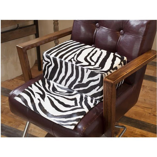 Child Booster Seat (with flap) Zebra