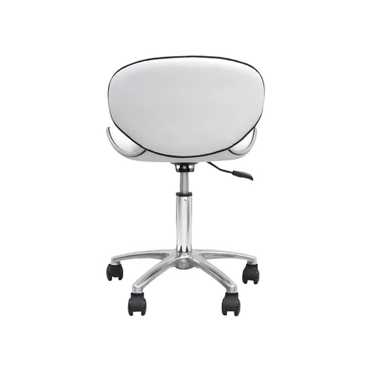 Relax Shell Stool II (Cleaning Wheels Type) White