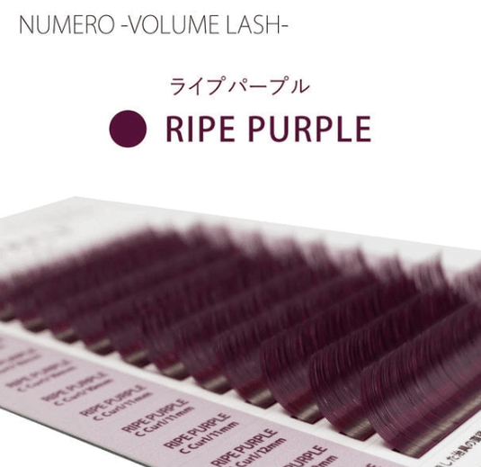 NUMERO Volume Lash Color Ripe Purple 0.07 MIX 7mm-12mm