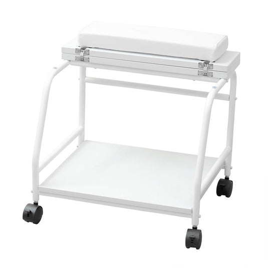 Pedi Stand (Top plate folding type) White