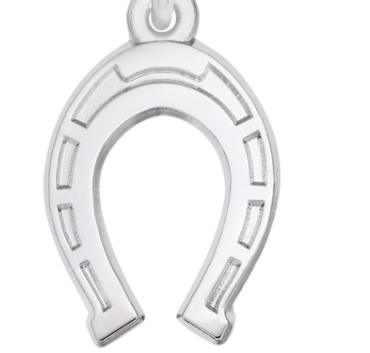 Clou Horseshoe 5.5x6mm Silver (10pcs)