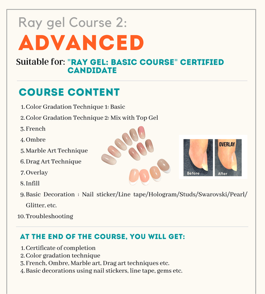 Ray gel Advanced Course