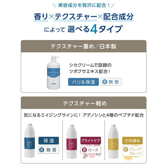 [Made in Japan] Massage Liquid NF (oil-free prescription, unscented) 1000ml