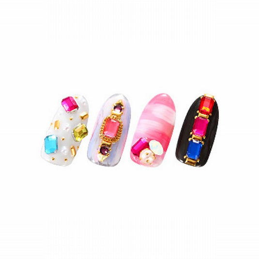 Clou Toy Jewel Mix 6x4MM (6 colours x 5pcs each)