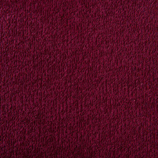 Luxury Pile Fabric Towel 34 x 85cm (12pcs) Wine Red