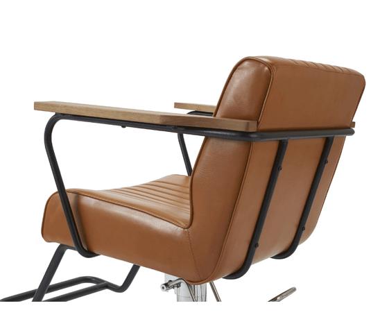 [Vintage] Styling Chair Dr. Spine (HD-A-066) (Top) - Camel Brown