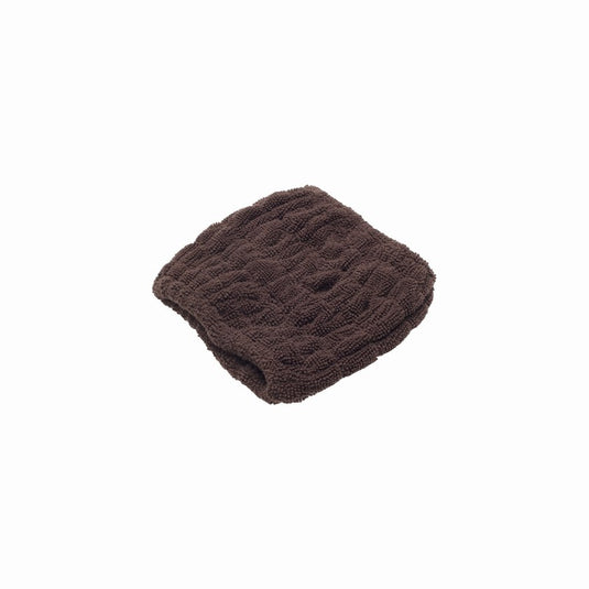 SMART COLLECTION Extra Absorbent & Quick Dry Microfiber Hair Turban (Tube Type) Dark Brown