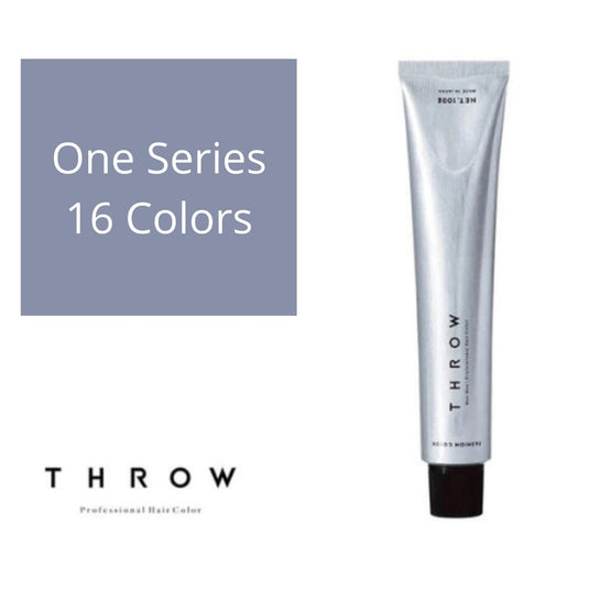 Throw One Series 100g tube Deep Aqua hair color