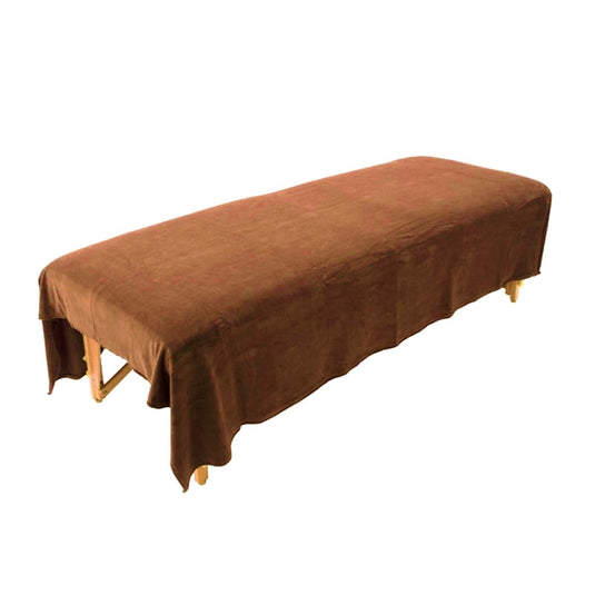 Velvet Bed Sheet Brown