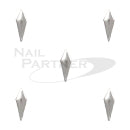 Clou Studs Edgy M Silver 100pcs