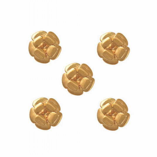 Clou Camellia 8x9mm Gold (10pcs)