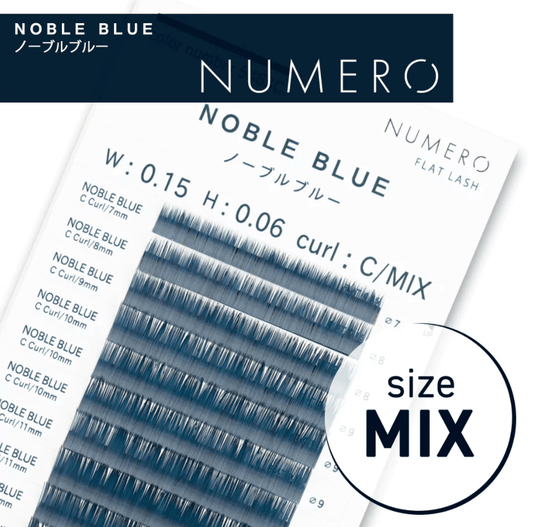 NUMERO Color Matte Flatlash NOBLE BLUE