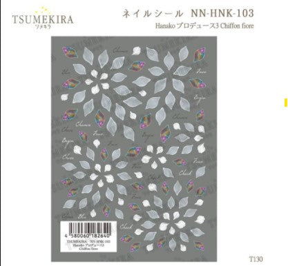 TSUMEKIRA Chiffon Fiore [NN-HNK-103]