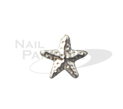 Clou Starfish 4x4mm Silver (30pcs)