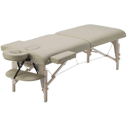 Deluxe Low Resilience Wooden Folding Bed 006SDX Beige