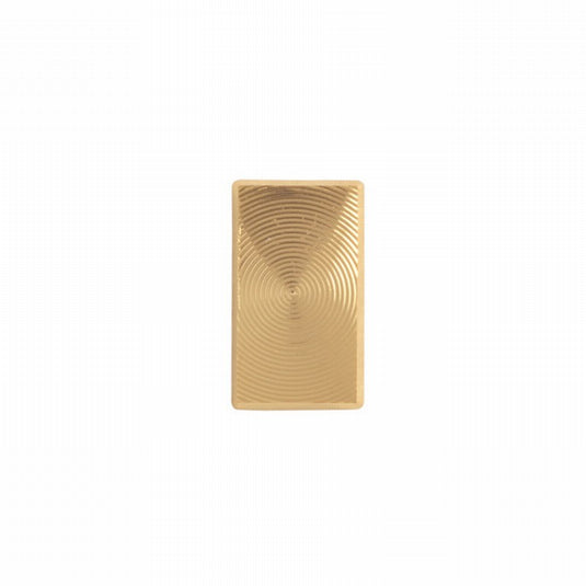 Clou Twirl Rectangle Gold 7x4mm (30pcs)