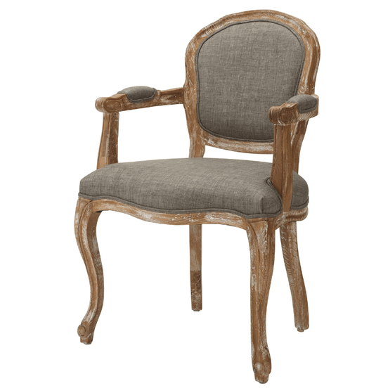 [Shabby Chic] Styling Chair Luminous - Ash Brown