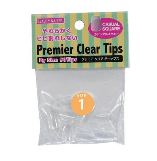 Premier Clear Chips By Size Casual Square P7N-1 50P