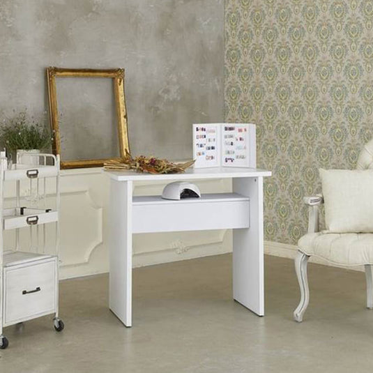 Simple Type Simple Nail Table Type TS White