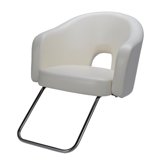 [Cafe Lounge] Styling Chair Top (HD-6273) - Off White