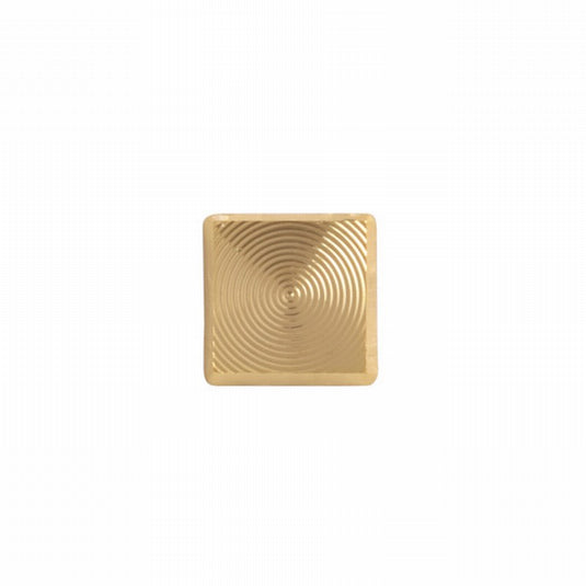 Clou Twirl Square 4x4mm Gold (30pcs)