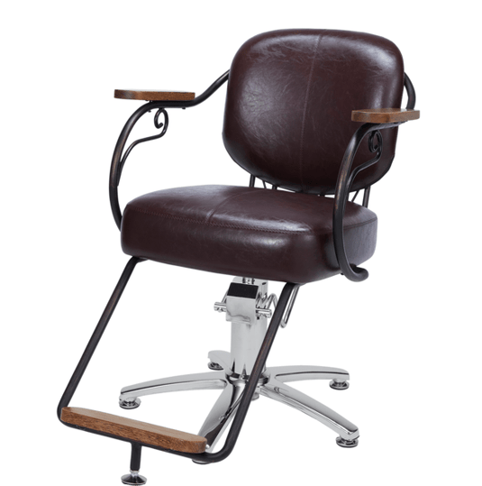 Styling Chair Rotis (HD-A-013) (Top) - Classic Brown