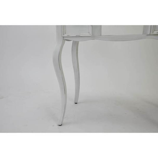 Shabby Chic Line Nail Table Loiret Antique White