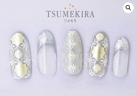 TSUMEKIRA Moroccan Tile White Gold [SG-MAY-205]