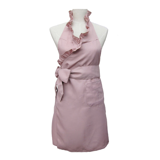 Frilled Apron Pink