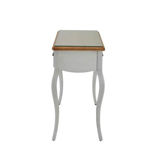 Shabby Chic Line Nail Table Loiret Antique White