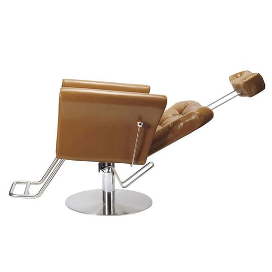 [Premium] Manual Shampoo Chair Belta-S (HD-B-020A) (Top) - Camel Brown