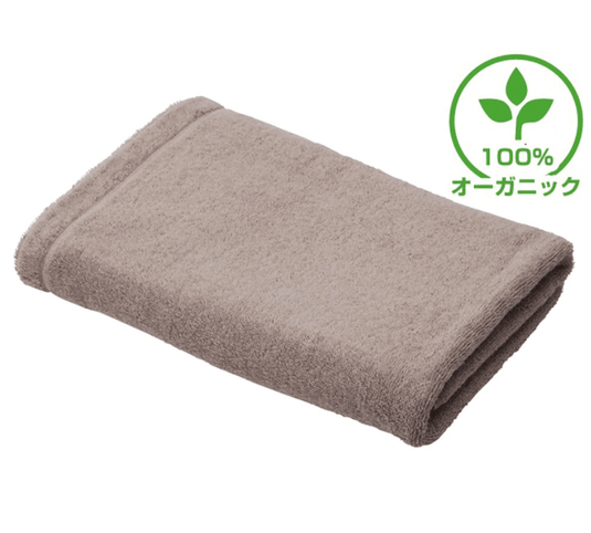 [Luxury Hotel Standard] Organic Cotton Bath Towel (M) 70X140cm mocha brown