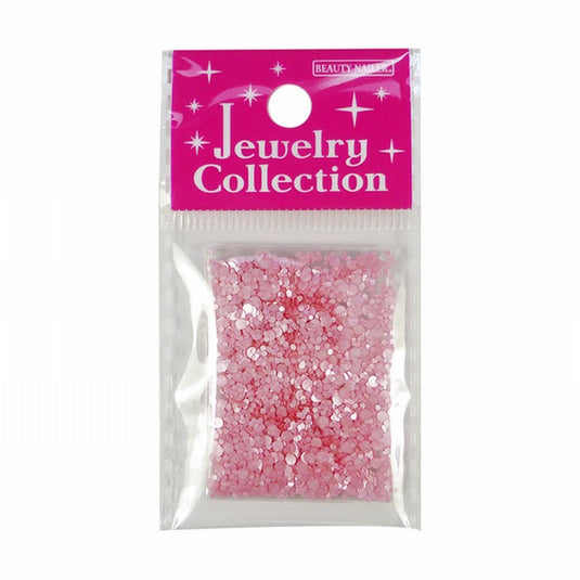 Jewelry Collection (Circle) Pastel Pink JC-1 (1MM, 2MM Mix 1g)