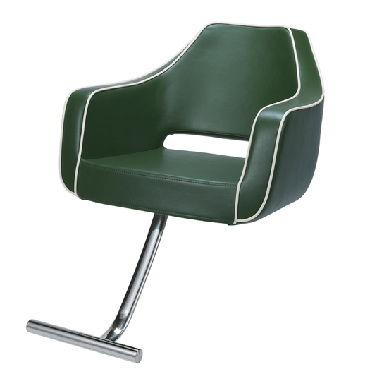 [Cafe Lounge] Styling Chair (HD-026) (Top) - Dark Green x Ivory