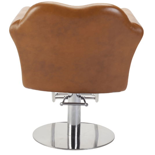 [Luxury] Belta Styling Chair (Top) (HD-A-020) - Camel Brown