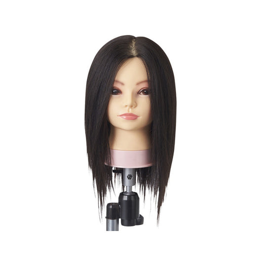 Hairdressing Mannequin Practice Head BG111 (100% top quality human hair)