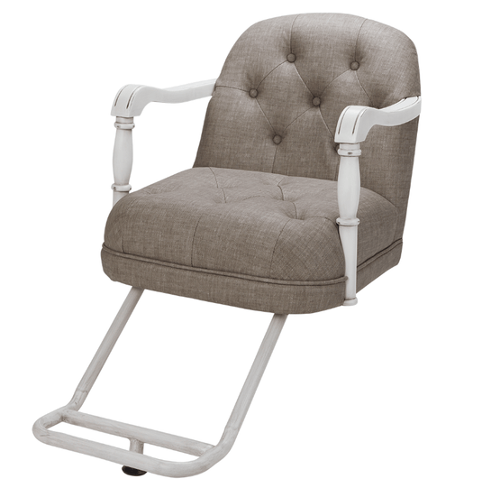 [Shabby Chic] Styling Chair Chalon (Top) - Ash Brown