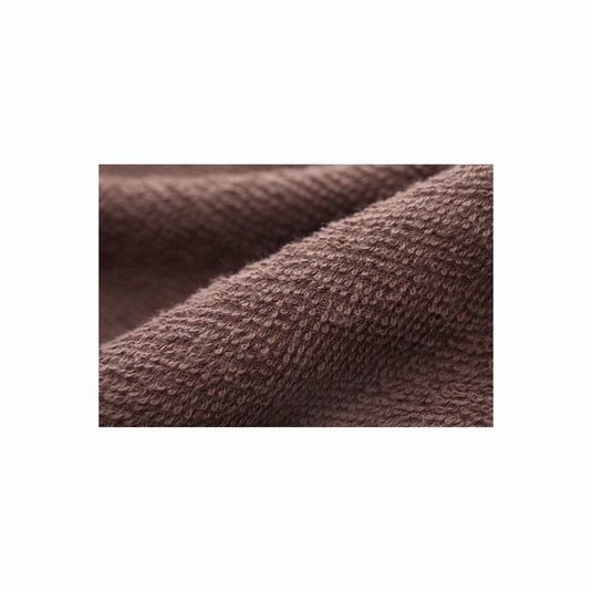 ECO Pile Fabric Bath Towel (M) 70 x 140cm Dark brown