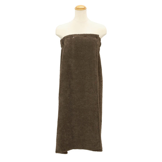 Soft Microfiber Esthetic Gown (Dark Brown)