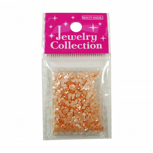 Jewelry Collection (Circle) Pastel Orange JC-6 (1MM, 2MM Mix 1g)