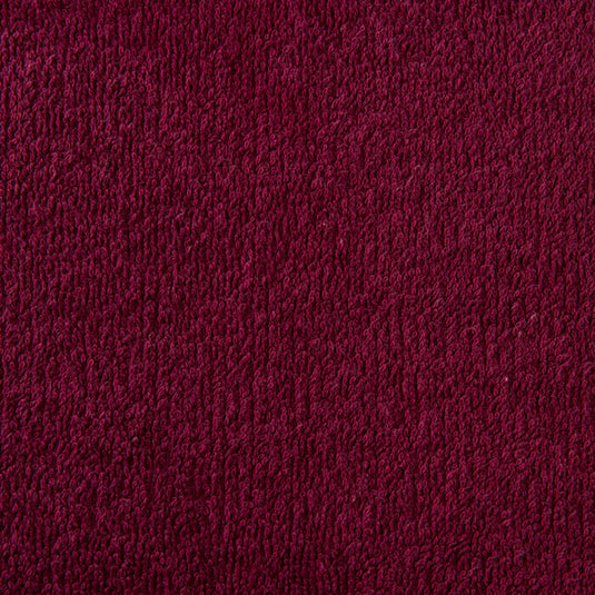 Luxury Pile Fabric Bath Towel (M) 70 x 140cm Wine Red