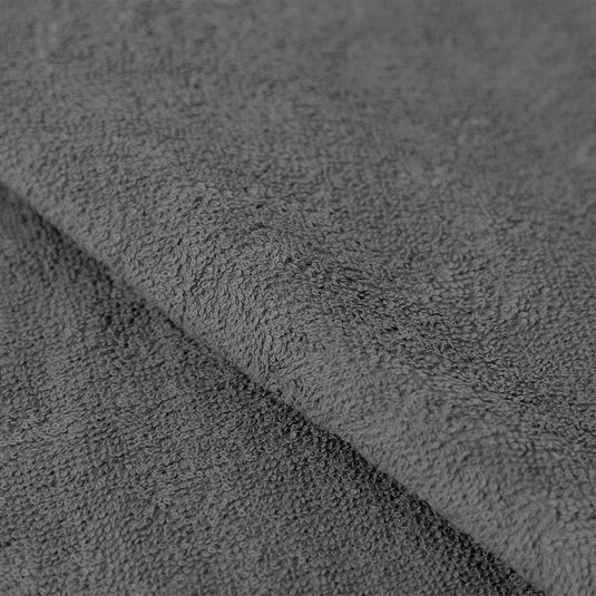 Luxury Pile Fabric Towel 34 x 85 cm (12 pcs) Ash Gray