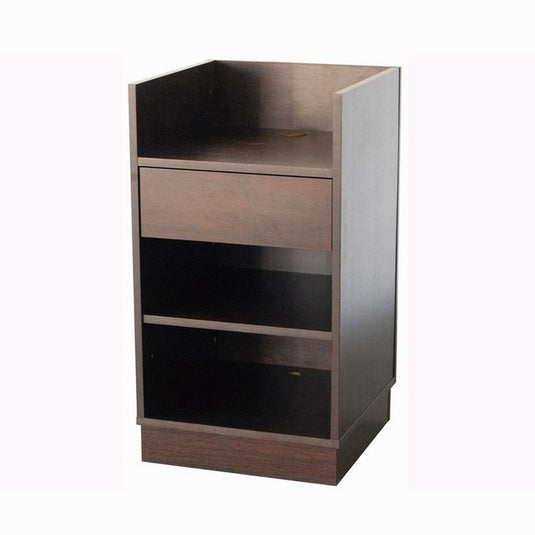 Shop Counter W500 Dark Brown