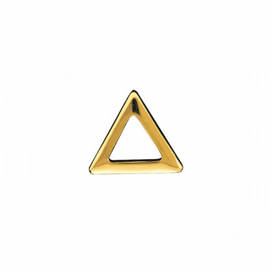 Clou Stone EdgeTriangle 2mm Gold (50pcs)